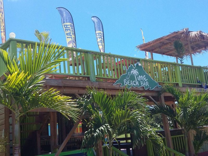 Lime beach bar